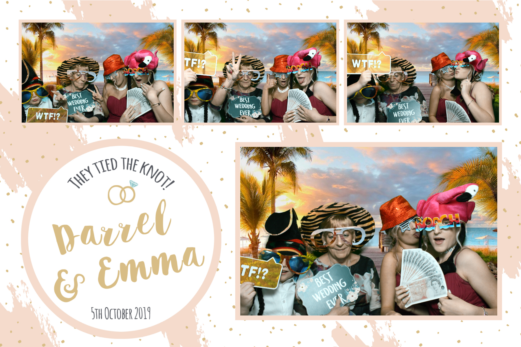 Darrel and Emma | View more photos from the event at gallery.blissbooth.co.uk/u/BlissBooth/Darrel-and-Emma